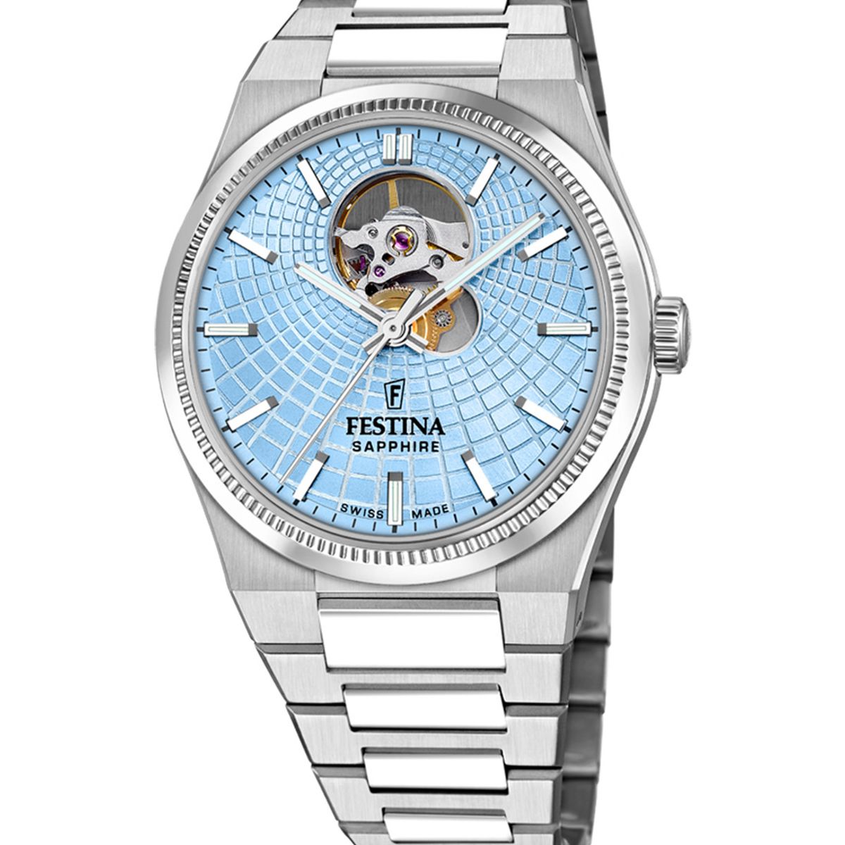 FESTINA SWISS - Reloj F20053/5 Festina Swiss Azul Hombre Automático