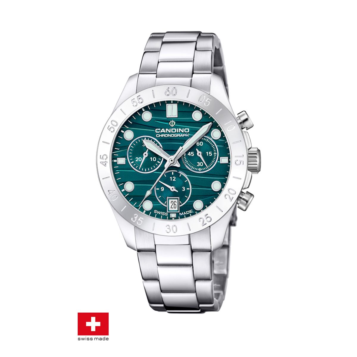 CANDINO - Reloj C4783/4 Candino Swiss Verde Mujer Gents Sport