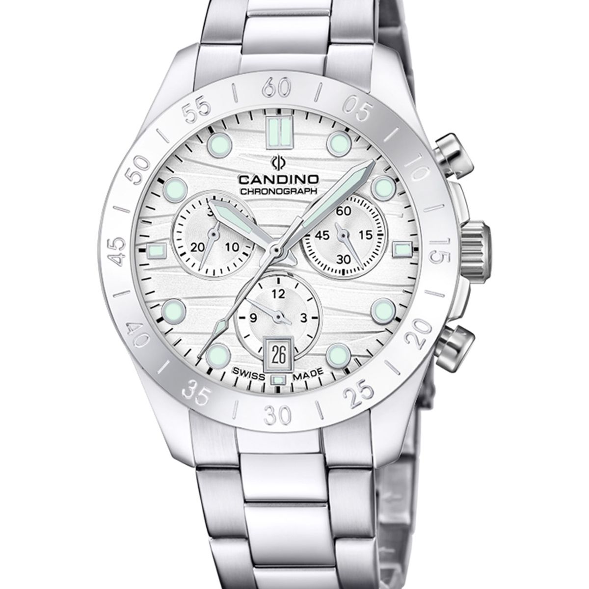 CANDINO - Reloj C4783/1 Candino Swiss Blanco Mujer Gents Sport