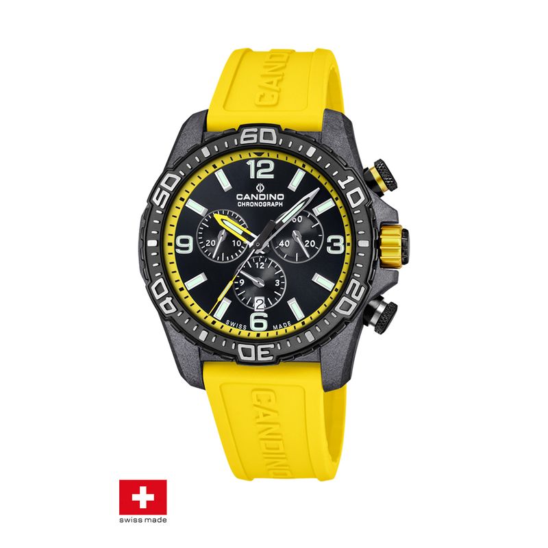 CANDINO - Reloj C4779/6 Candino Swiss Negro Hombre Gents Classic