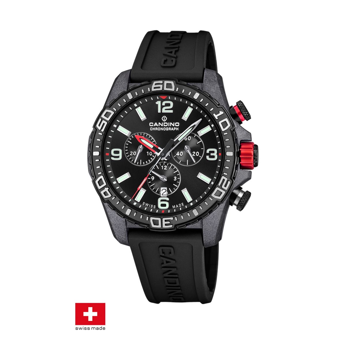 CANDINO - Reloj C4779/7 Candino Swiss Negro Hombre Gents Classic