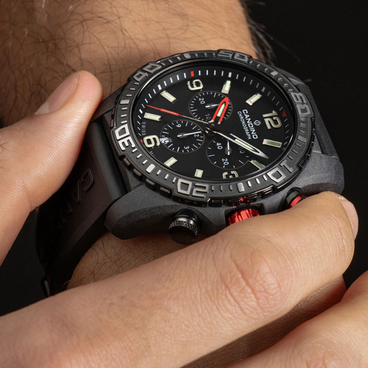 CANDINO - Reloj C4779/7 Candino Swiss Negro Hombre Gents Classic