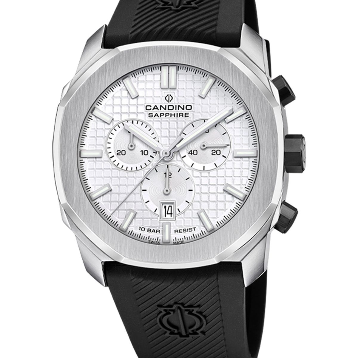 CANDINO - Reloj C4774/7 Candino Swiss Blanco Hombre Couple Sport