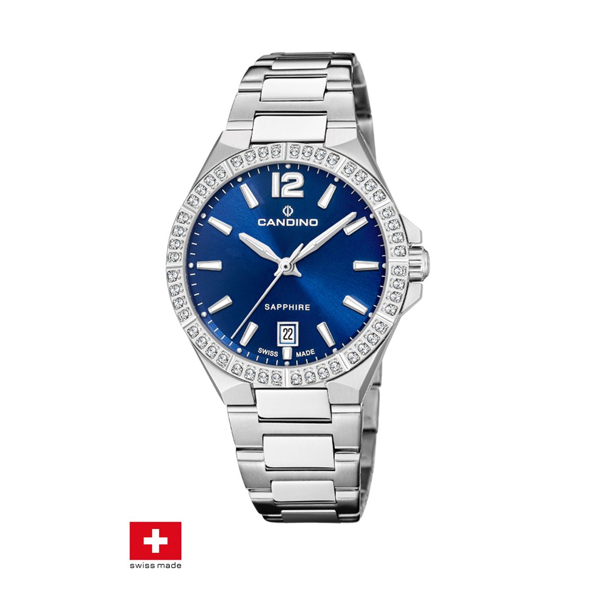 CANDINO - Reloj C4760/B Candino Swiss Azul Mujer Gents Sport