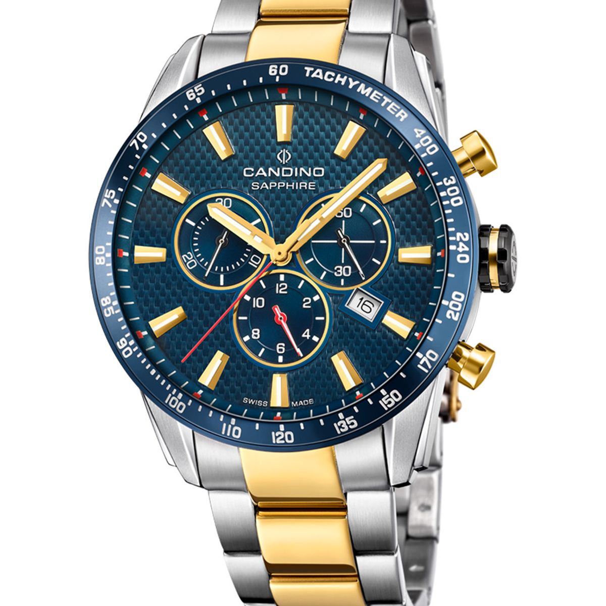 CANDINO - Reloj C4748/B Candino Swiss Azul Hombre Gents Classic