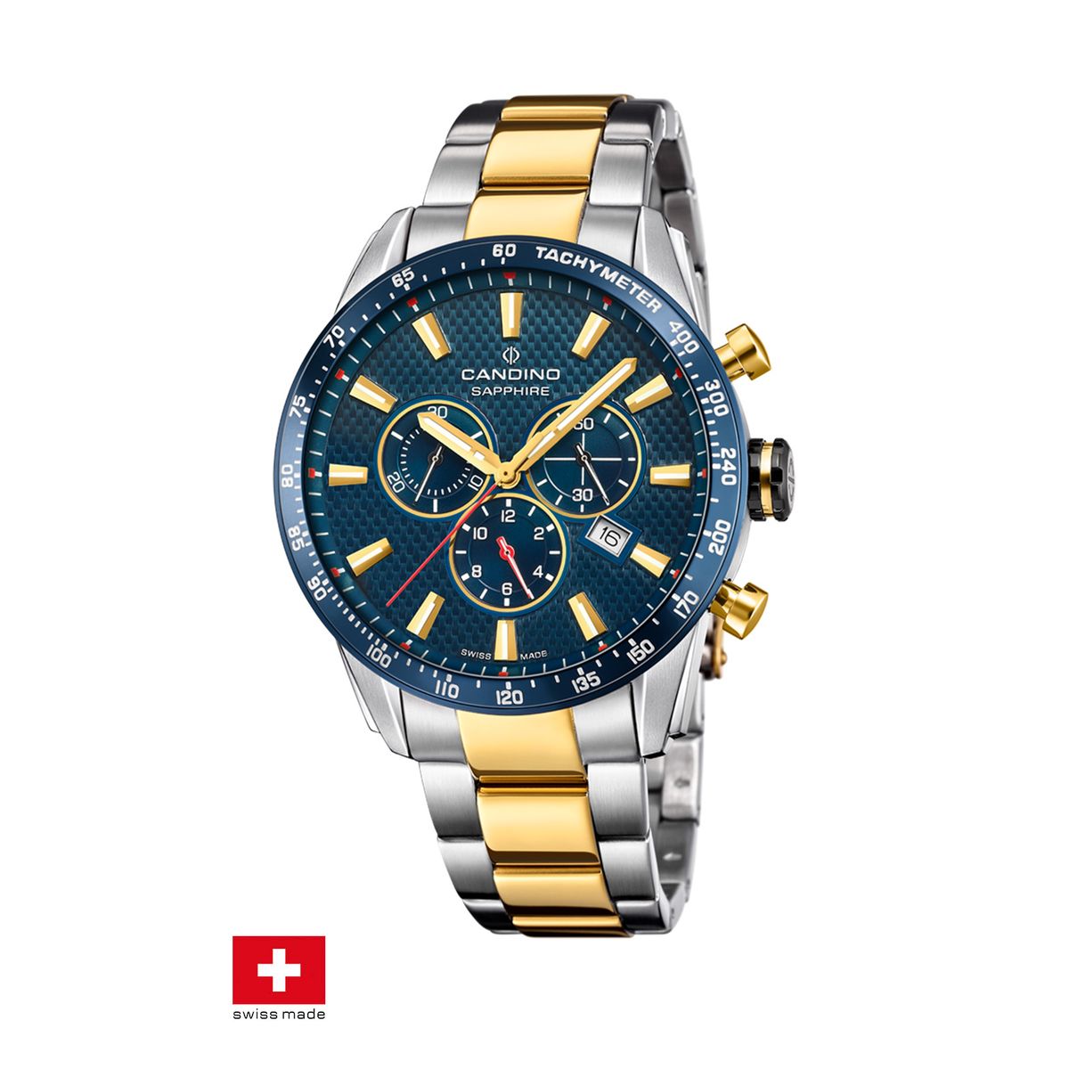 CANDINO - Reloj C4748/B Candino Swiss Azul Hombre Gents Classic