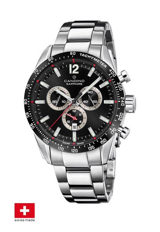 Reloj C4757/D Swiss Negro Hombre Gents Classic Negro TALLA UNICA