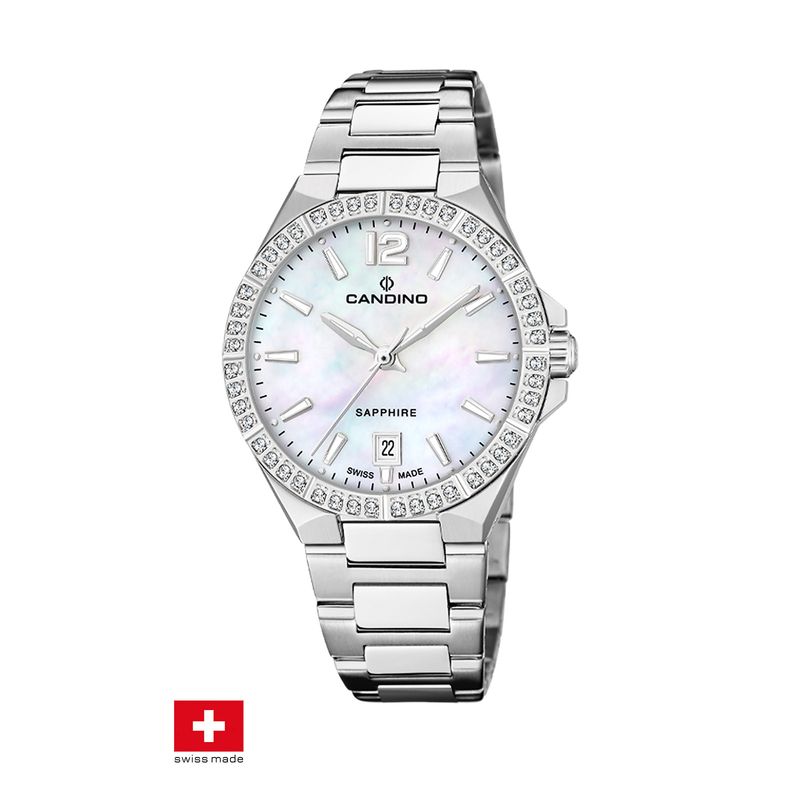 CANDINO - Reloj C4760A Candino Swiss Blanco Mujer Gents Sport