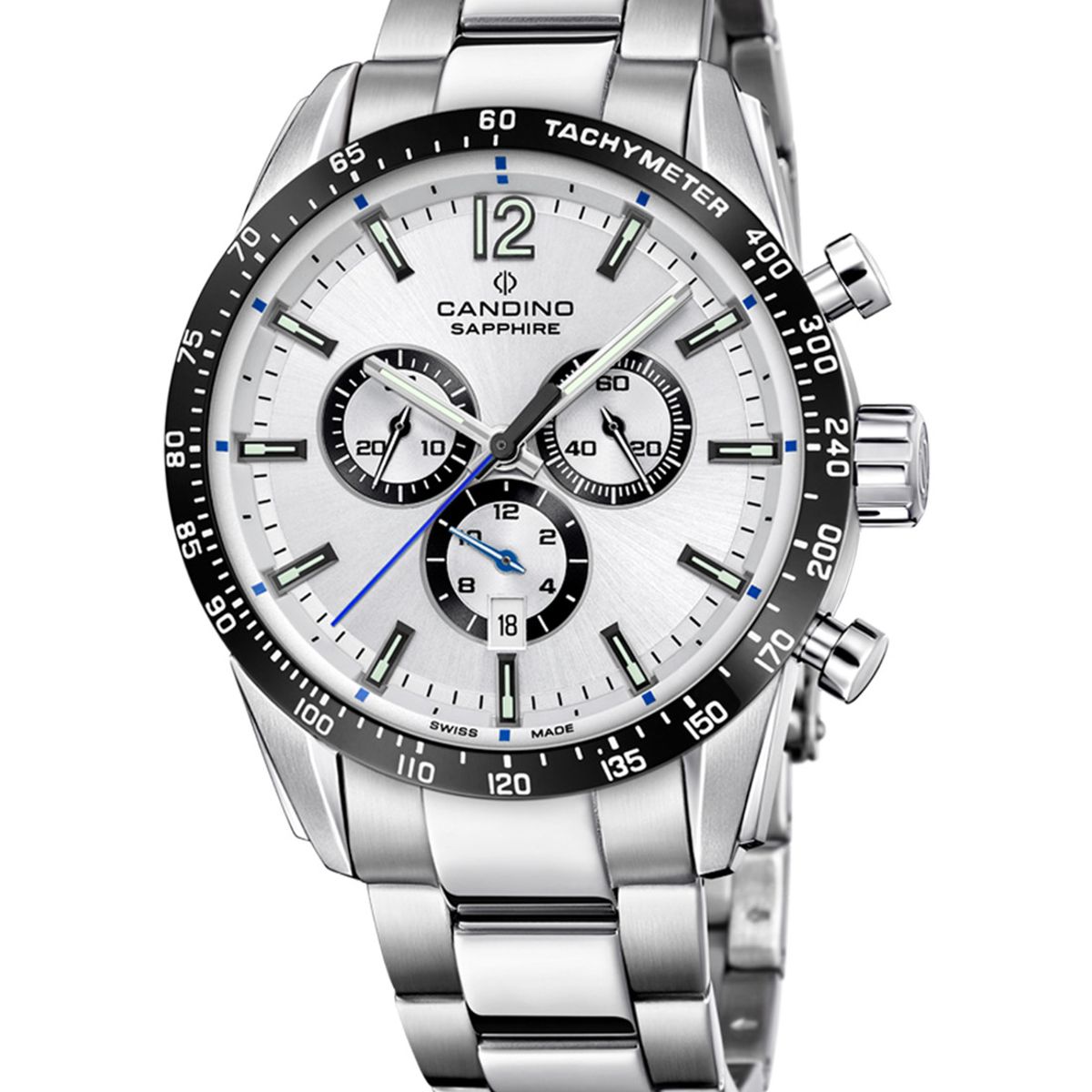 CANDINO - Reloj C4757/A Candino Swiss Blanco Hombre Gents Classic