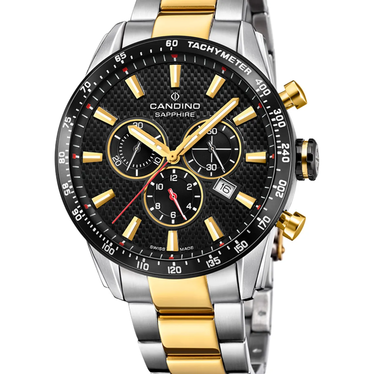 CANDINO - Reloj C4748/D Candino Swiss Negro Hombre Gents Classic