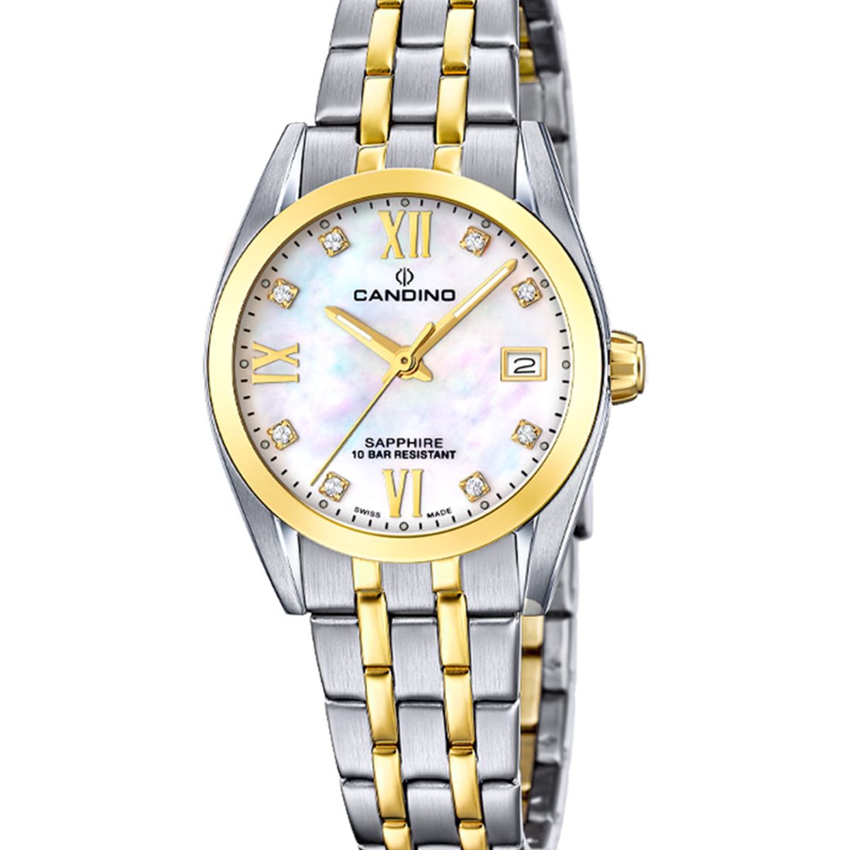 CANDINO - Reloj C4704/E Candino Swiss Blanco Mujer Couples Classic