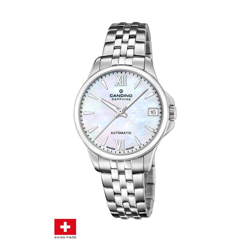 CANDINO - Reloj C4770/6 Candino Swiss Blanco Mujer Automático