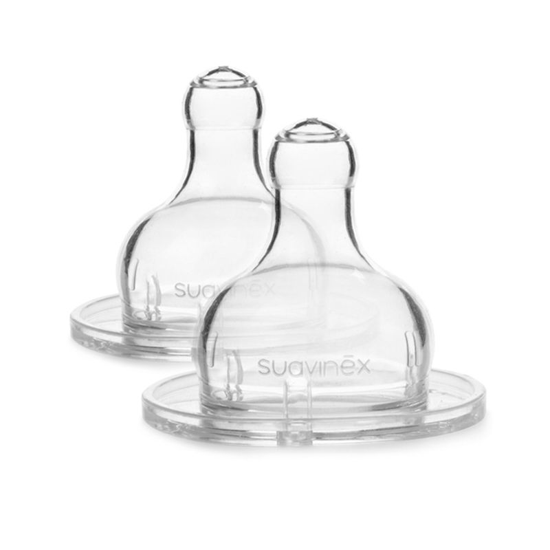 SUAVINEX - REPUESTO TETINA 3P BOCA ANCHA SILICONA 2 UNI