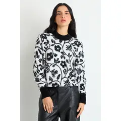 IO - Sweater Negro Mujer