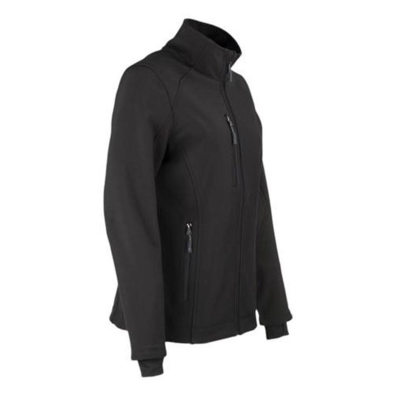 T-WORLD - Chaqueta Softshell Rhelmu Mujer - Negro.