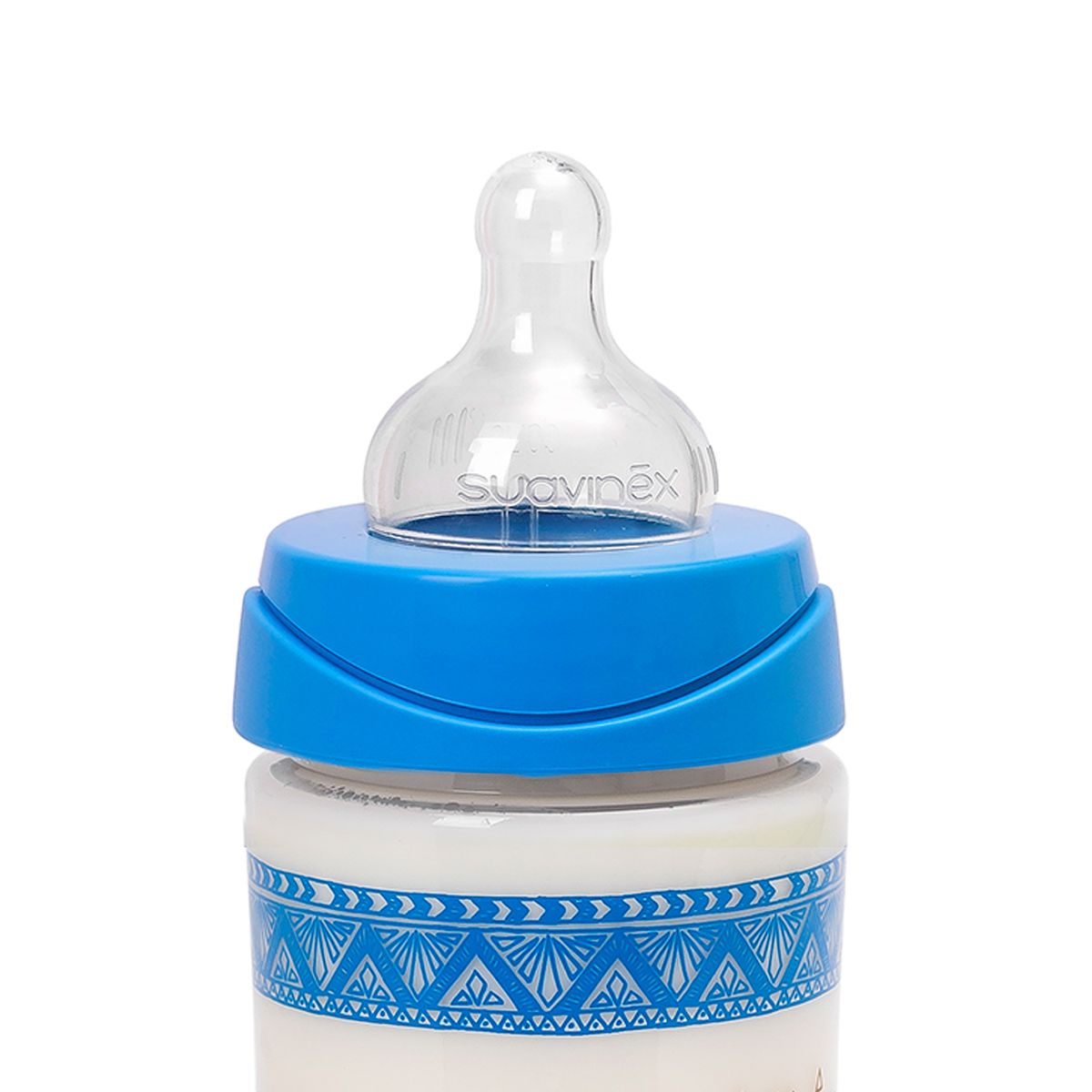 SUAVINEX - MAMADERA 270ML PREMIUM 3P SILICONA AZUL