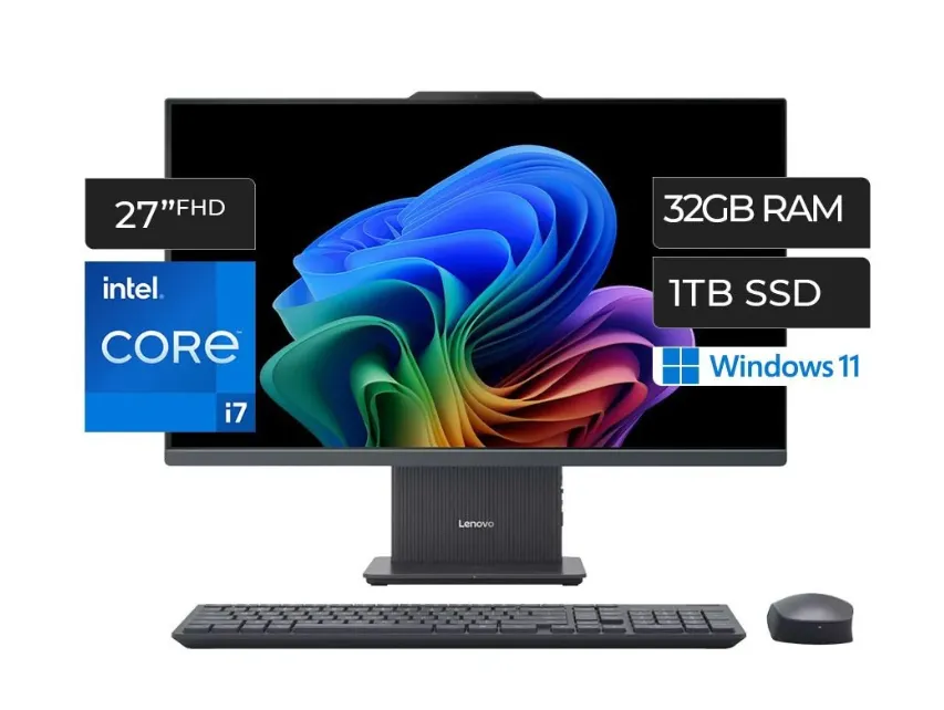 LENOVO All in One Lenovo Intel Core i7-13620H 32GB RAM 1TB SSD 27