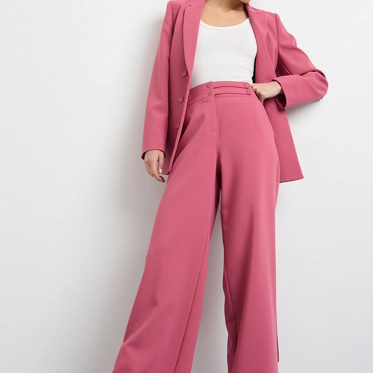 IO - Pantalon Rosado Mujer Io