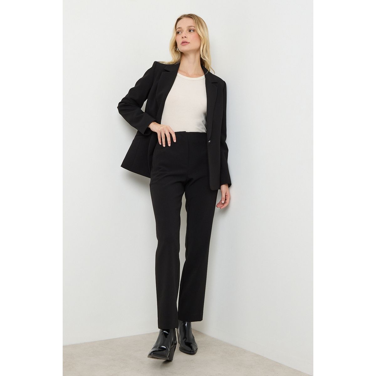 ASH - Pantalon Negro Mujer Ash