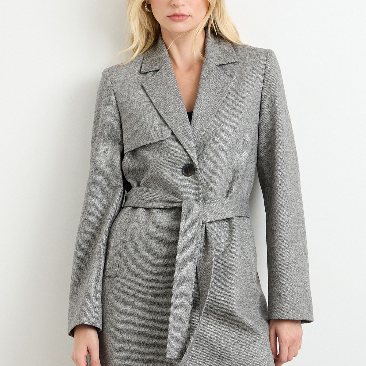 ASH - Chaqueton Gris Marengo Mujer Ash