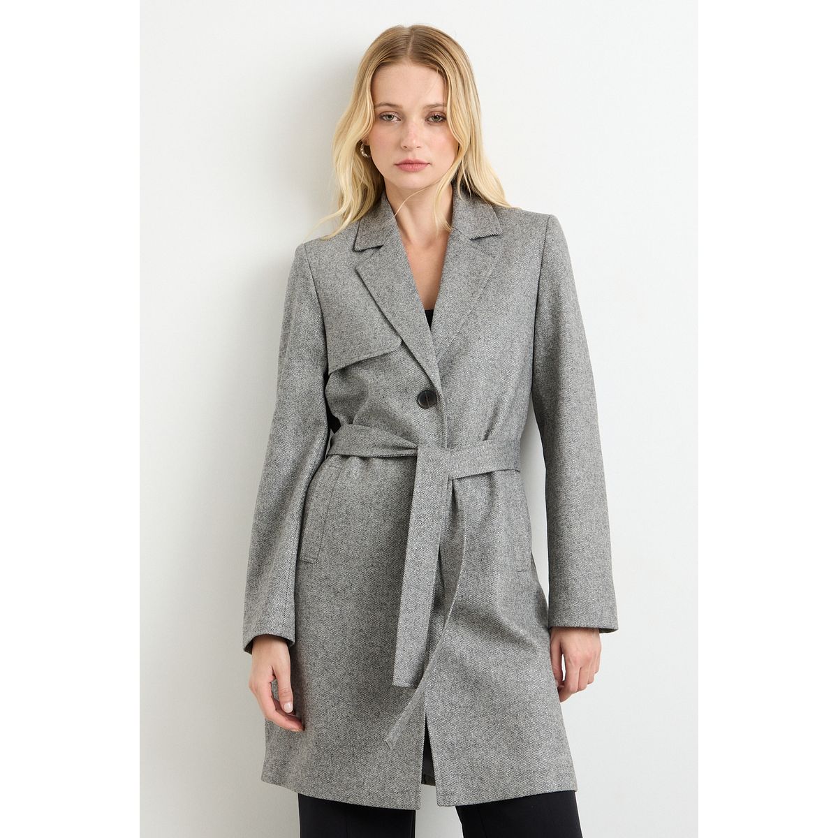 ASH - Chaqueton Gris Marengo Mujer Ash