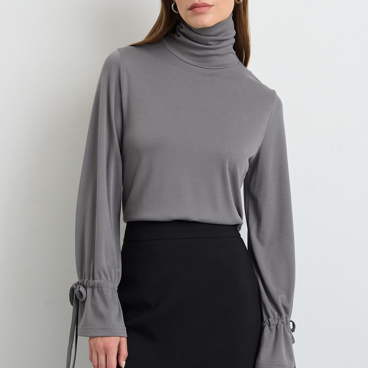 IO - Falda Corta Negro Mujer Io