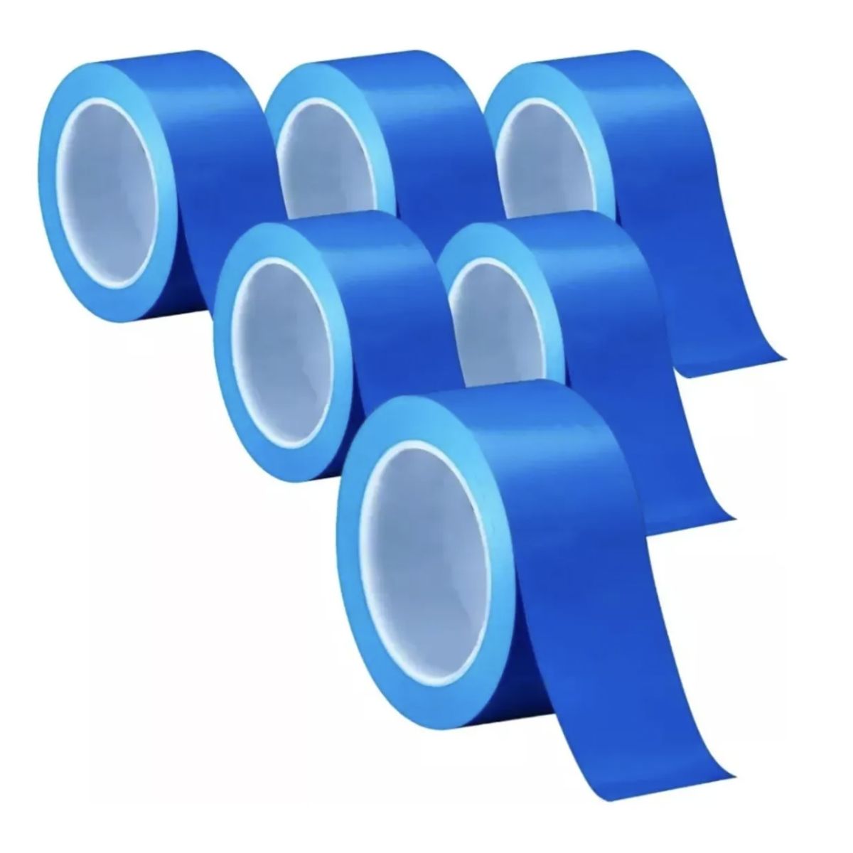 DALI - Pack 6 Cintas Delimitadoras Adhesiva 48 X 30 Azul