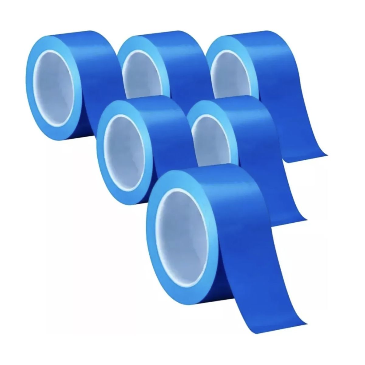 DALI - Pack 6 Cintas Delimitadoras Adhesiva 48 X 30 Azul