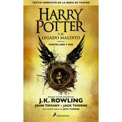 SALAMANDRA - Libro Harry Potter 8 - El legado maldito - J. K. Rowling