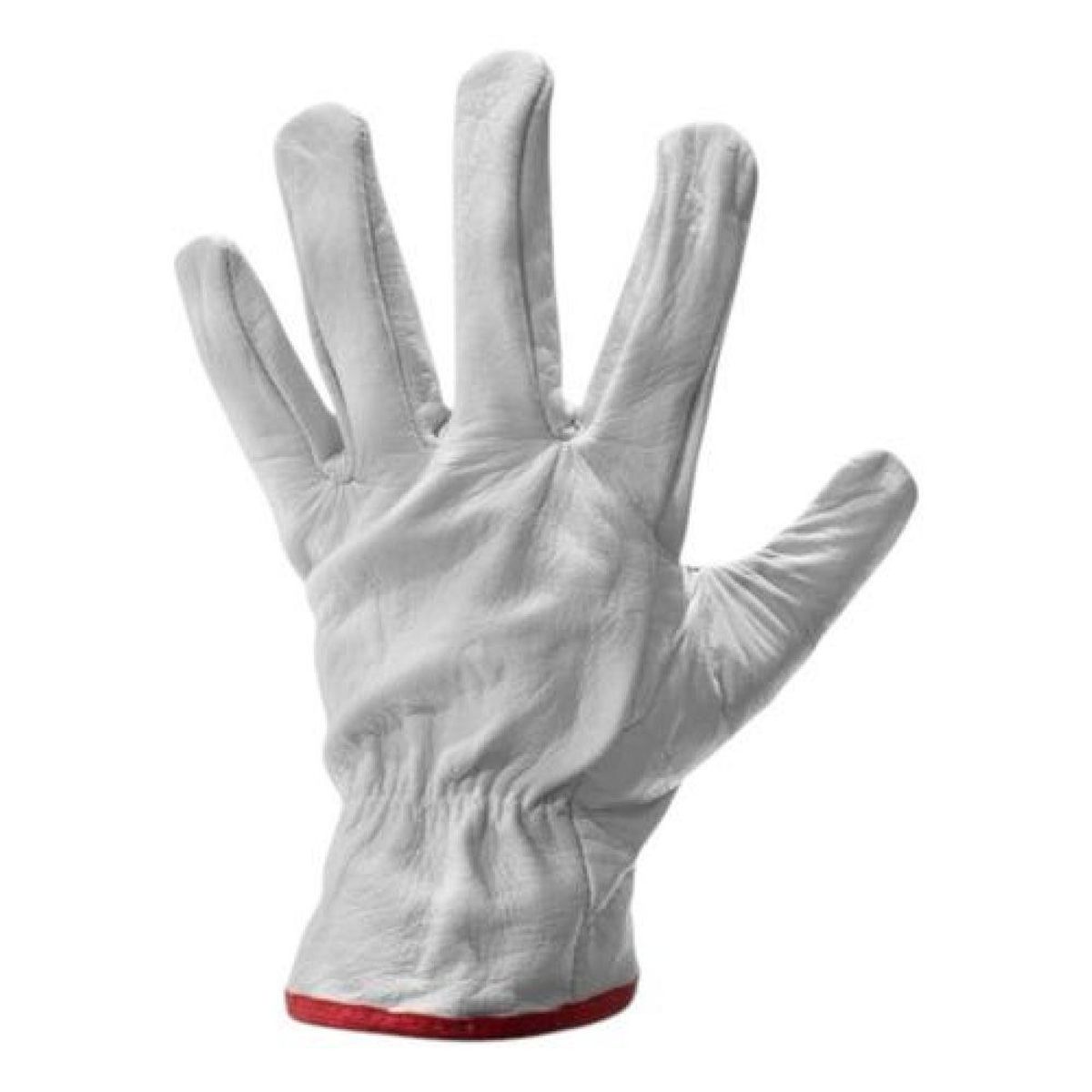 RESISTOR - Guantes Cabritilla Sin Forro - Pack 12 Pares - Blanco