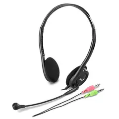 GENIUS - Audífono Multimedia HS-200C Over-Ear - Negro