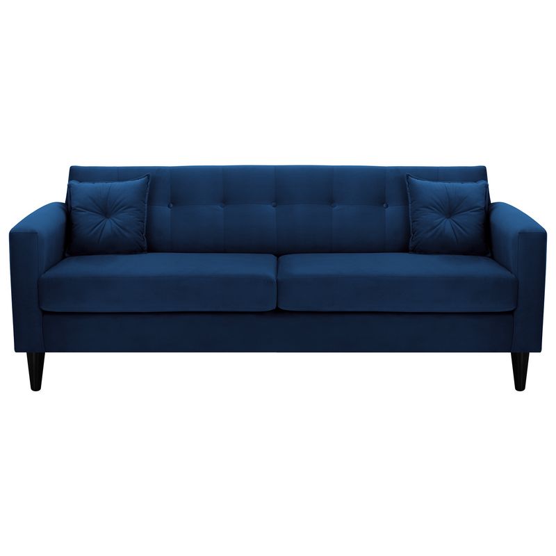 BODEVIR - Sofa New Retro 3CG Felpa 00 Azul Marino