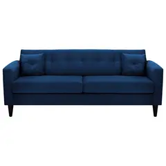 BODEVIR - Sofa New Retro 3CG Felpa 00 Azul Marino