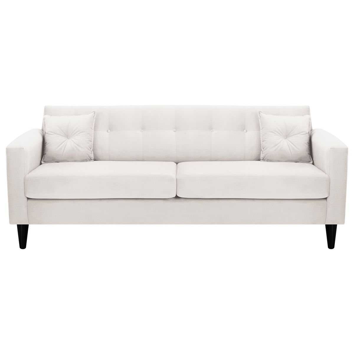 BODEVIR - Sofa New Retro 3CG Felpa 00 Crudo
