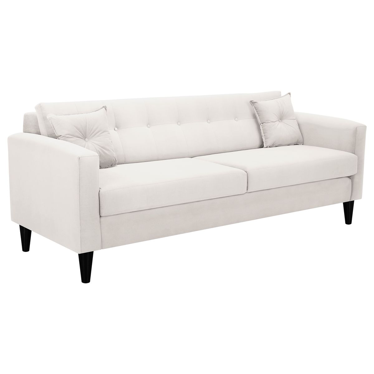 BODEVIR - Sofa New Retro 3CG Felpa 00 Crudo
