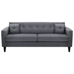BODEVIR - Sofa New Retro 3CG Felpa 00 Gris