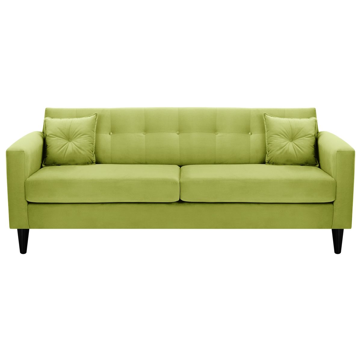 BODEVIR - Sofa New Retro 3CG Felpa 00 Pistacho