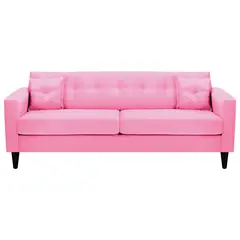 BODEVIR - Sofa New Retro 3CG Felpa 00 Rosado