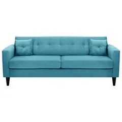 BODEVIR - Sofa New Retro 3CG Felpa 00 Turquesa