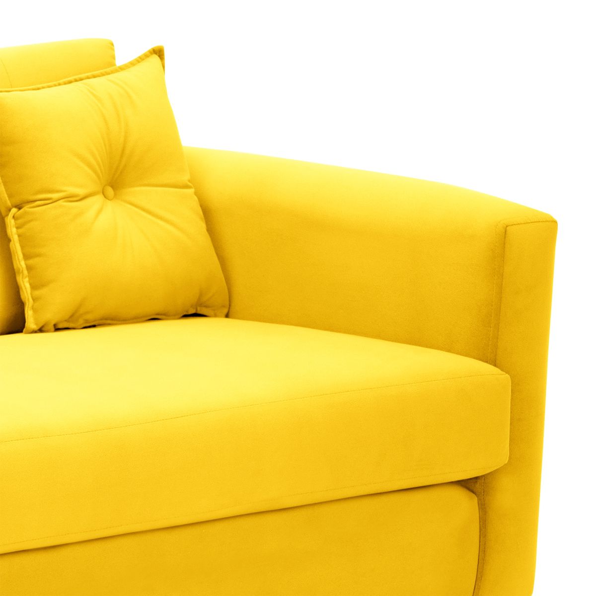 BODEVIR - Sofa New Retro 3CG Felpa 01 Amarillo