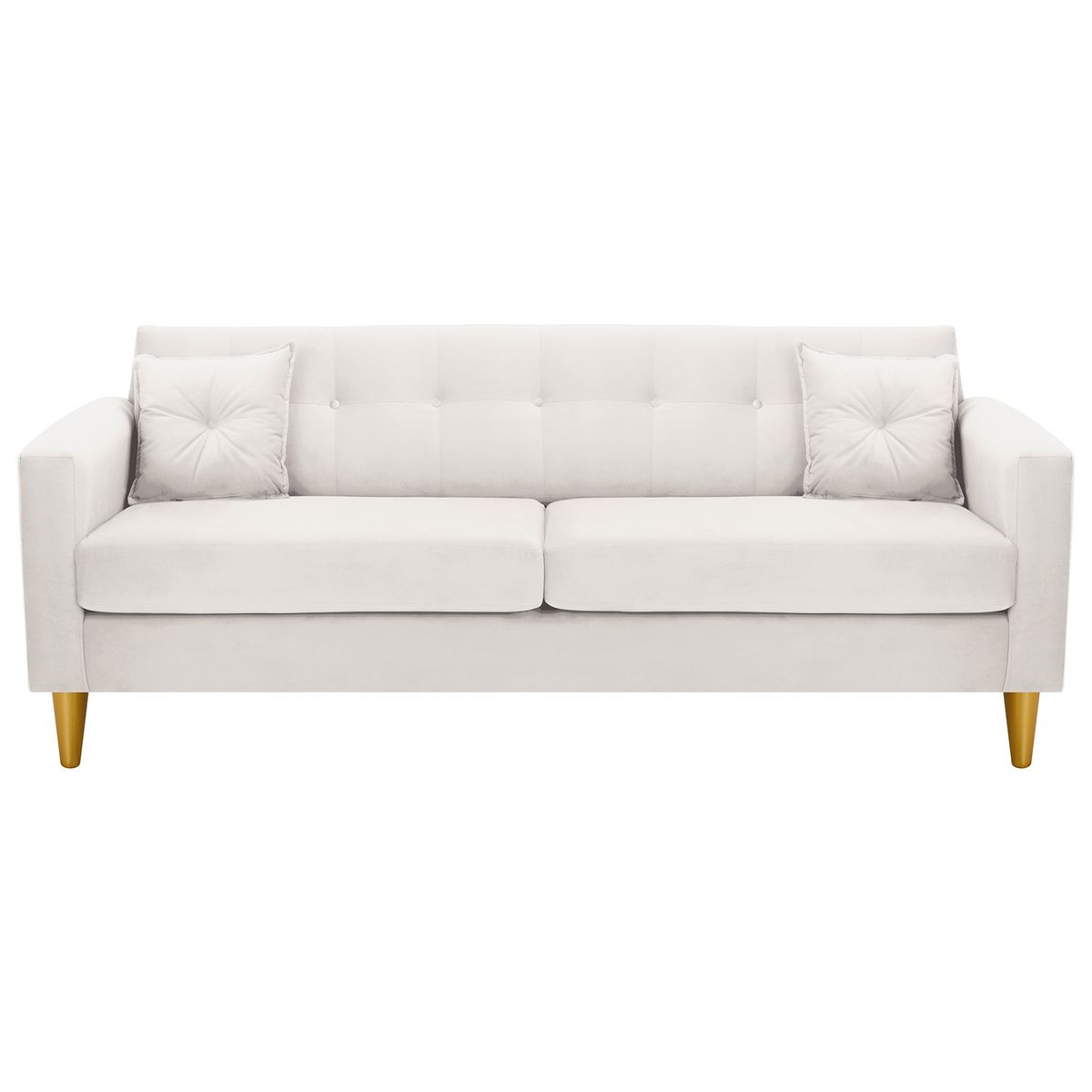 BODEVIR - Sofa New Retro 3CG Felpa 01 Crudo