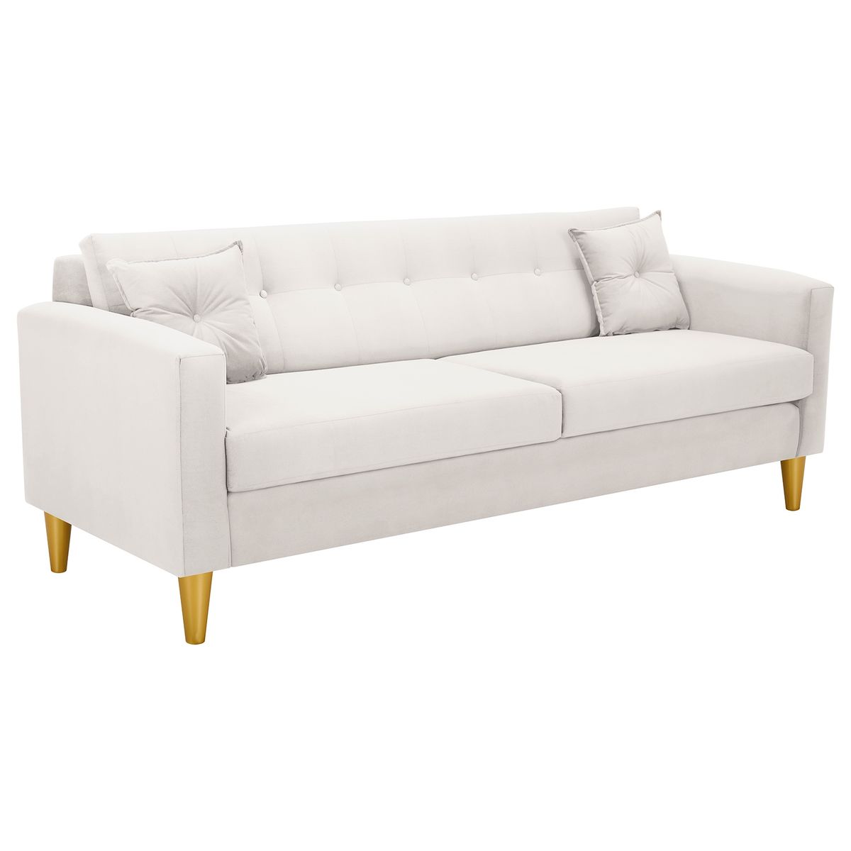 BODEVIR - Sofa New Retro 3CG Felpa 01 Crudo