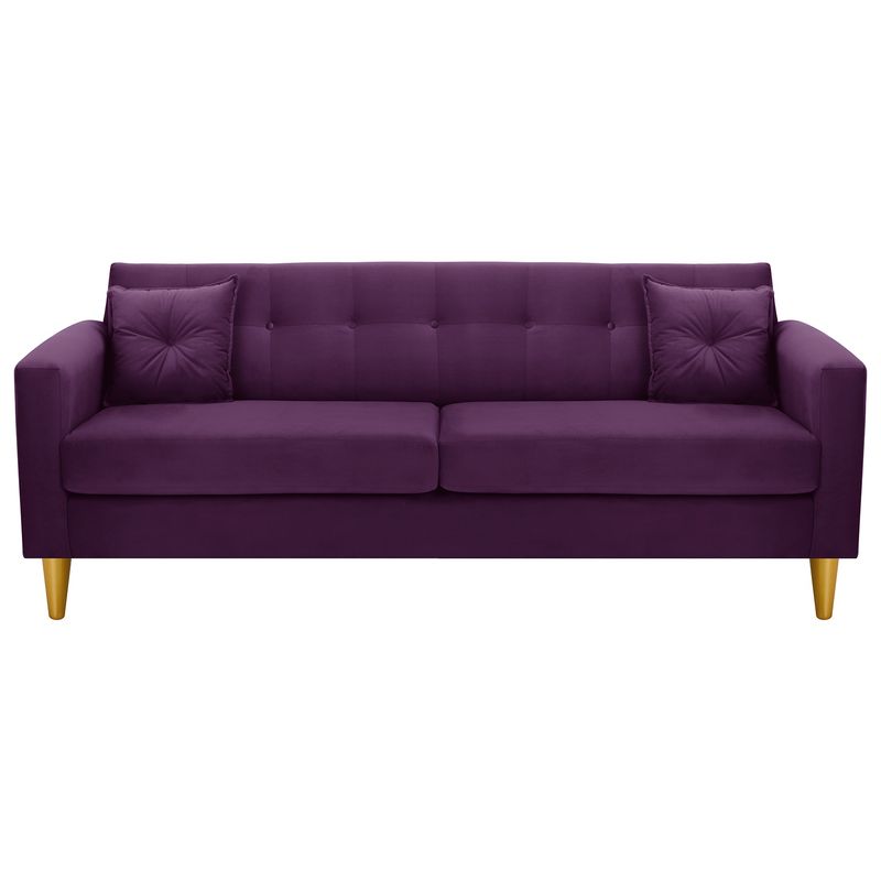BODEVIR - Sofa New Retro 3CG Felpa 01 Morado
