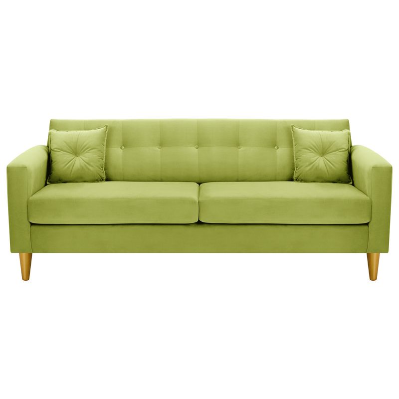 BODEVIR - Sofa New Retro 3CG Felpa 01 Pistacho