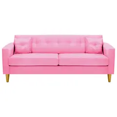 BODEVIR - Sofa New Retro 3CG Felpa 01 Rosado