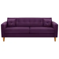 BODEVIR - Sofa New Retro 3CG Felpa 04 Morado