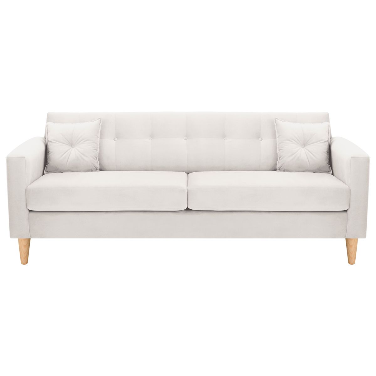 BODEVIR - Sofa New Retro 3CG Felpa 05 Crudo