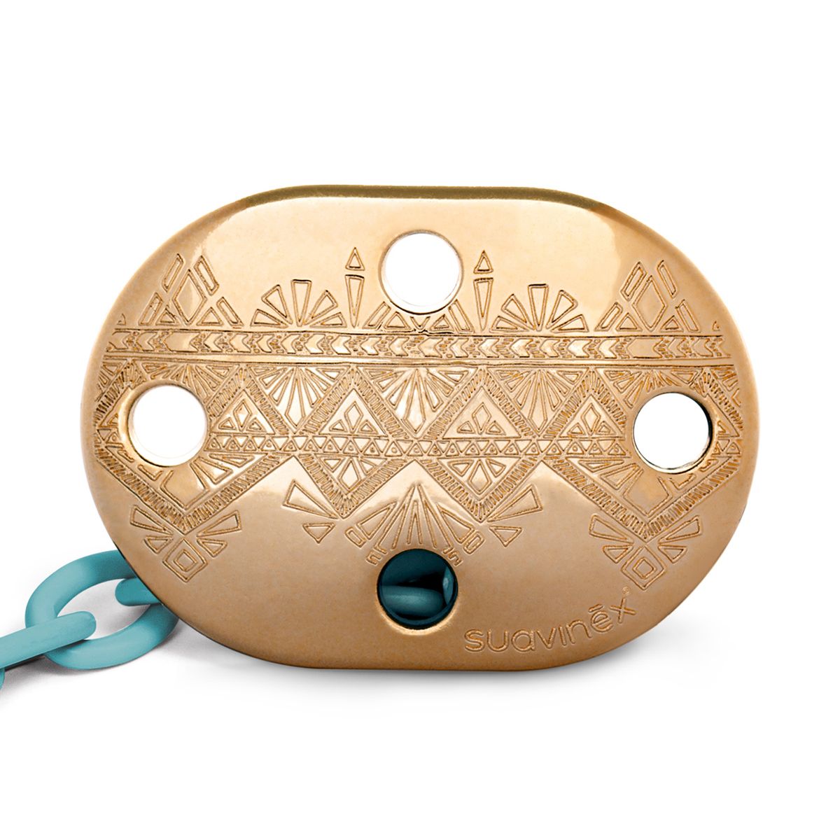 SUAVINEX - BROCHE PINZA PREMIUM CELESTE