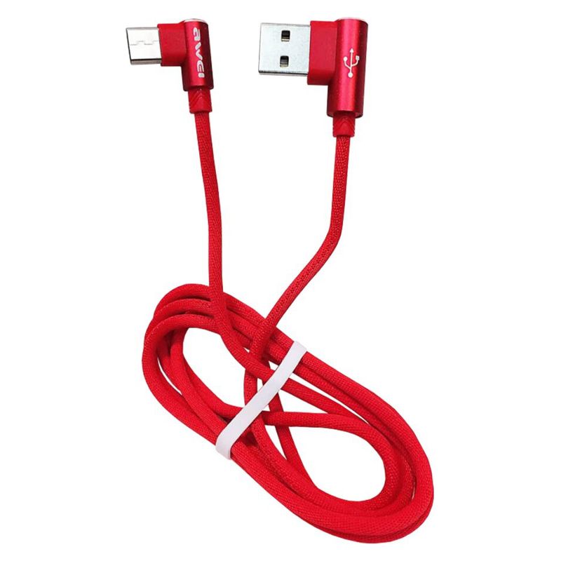 AWEI - Cable Trenzado Micro Usb 1.2 Mt Awei Cl-56 770948