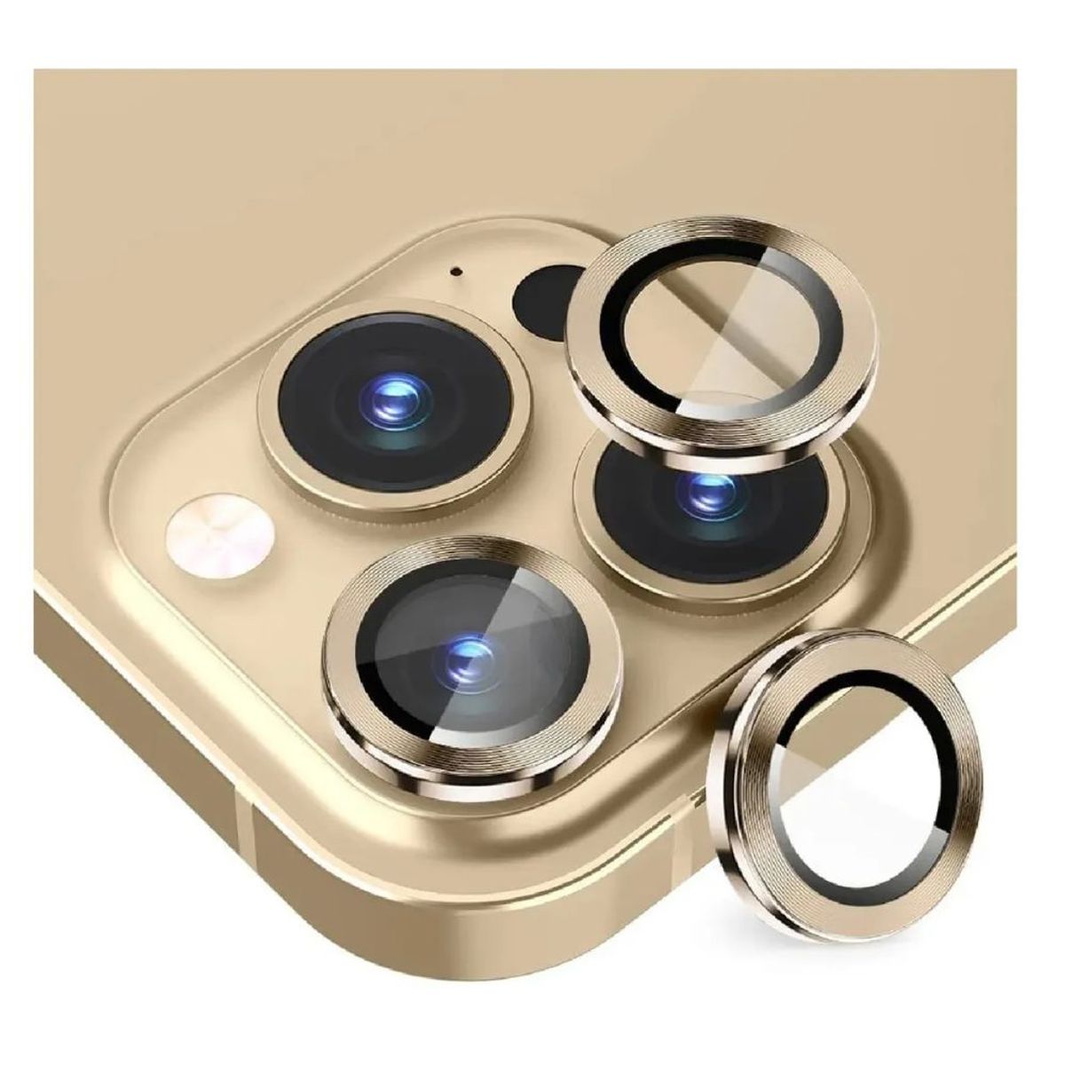 GENERICO - Vidrios Protectores Camara Para iPhone 13 Pro Max Len Sun